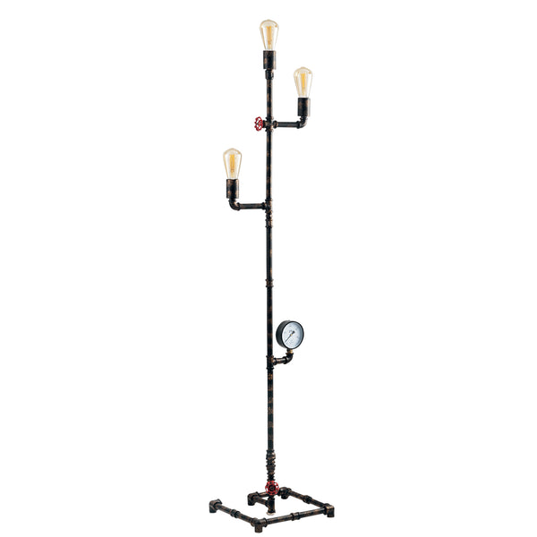 PIANTANA AMARCORD RUGGINE 3XE27 31X31X159CM