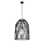 SOSPENSIONE ANCELLA LEGNO 1XE27 40X40X212,5CM