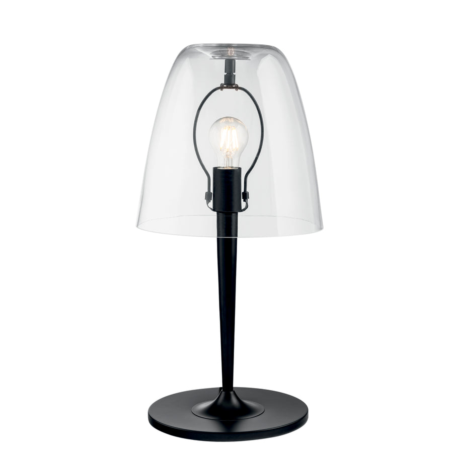 LUME ARES TRASPARENTE 1XE27 28X56CM