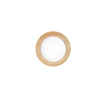 PLAFONIERA LED ARKA BIANCA/LEGNO 23W 3300LM CCT 3000-4000-6500K 40X40X8,5CM