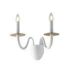 APPLIQUE ARMSTRONG BIANCA/ORO 2XE14 45X26X36CM