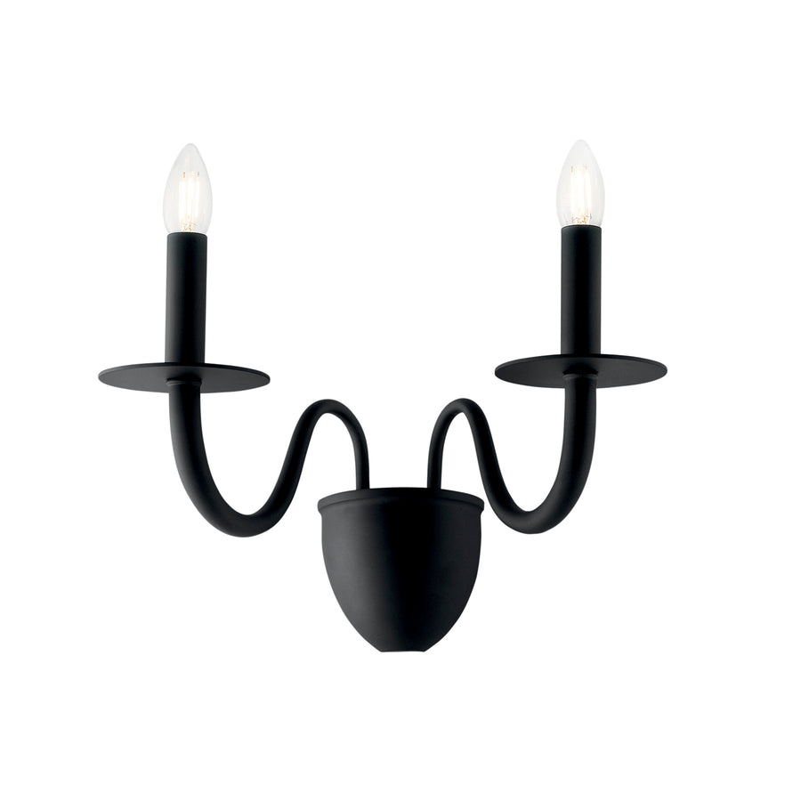 APPLIQUE ARMSTRONG NERA 2XE14 45X26X36CM