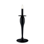 LUME ARMSTRONG NERO 1XE14 18X45CM