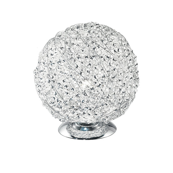 LUME ASTRA IN ALLUMINIO CROMO 1XE27 20X20X21CM