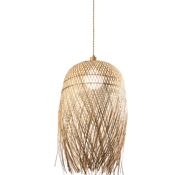 SOSPENSIONE BAHAMAS IN BAMBOO 1XE27 MAX 60W IP20 40X223CM