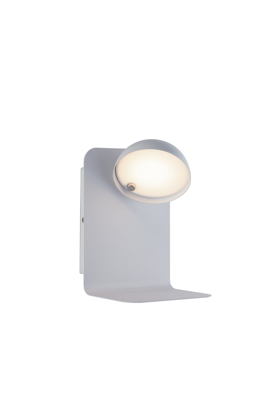 APPLIQUE LED BOING ORIENTABILE BIANCA CON USB 2A 5W 500LM 4000K 14X13X19CM