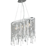 SOSPENSIONE BREEZE CROMO 5XE14 66,5X23,5X140CM