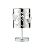 LUME BUTTERFLY CROMO 1XE14 13X13X19CM