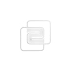 PLAFONIERA LED CAYMAN QUADRATA BIANCA 40W 5440LM CCT 49X49X6CM
