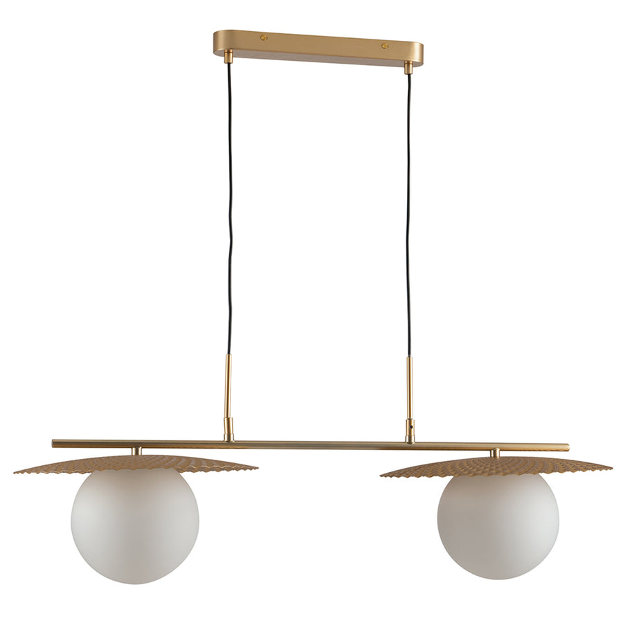 SOSPENSIONE CHAPLIN ORO 2XE27 97X146,2CM