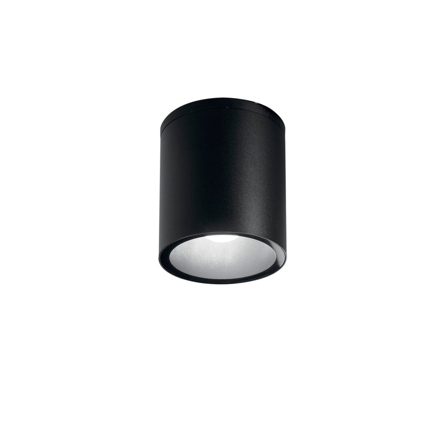 PLAFONIERA CITIZEN NERA TONDA 1XE27 IP54 14,5X17CM