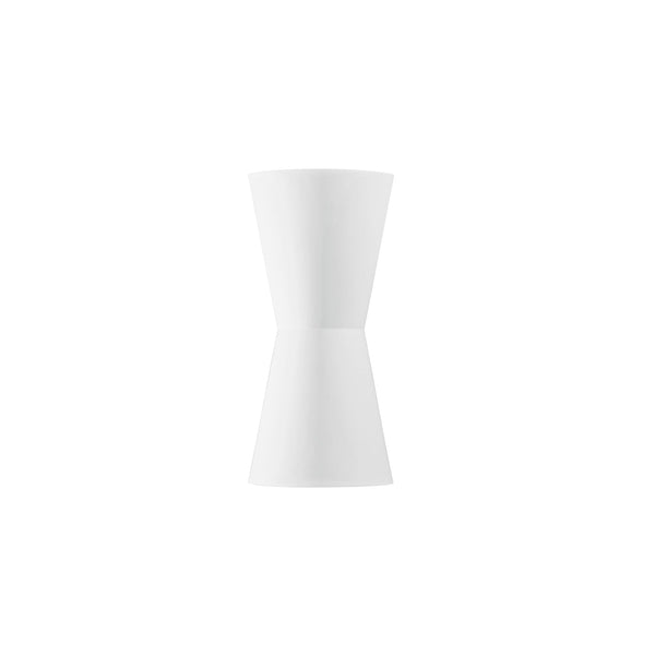 APPLIQUE CLEPSYDRA BIANCA 2XE14 18X9X38CM