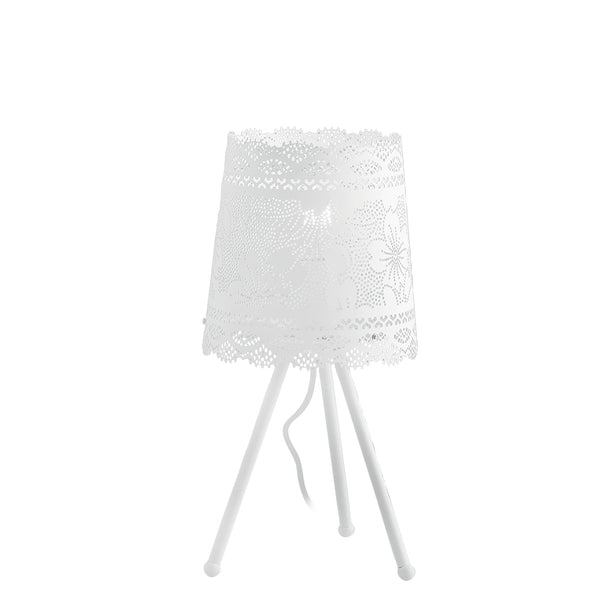 LUME CLUNY BIANCO 1XE27 20X46CM