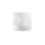 PLAFONIERA CONCEPT BIANCA 2XE27 30X9,7X30CM