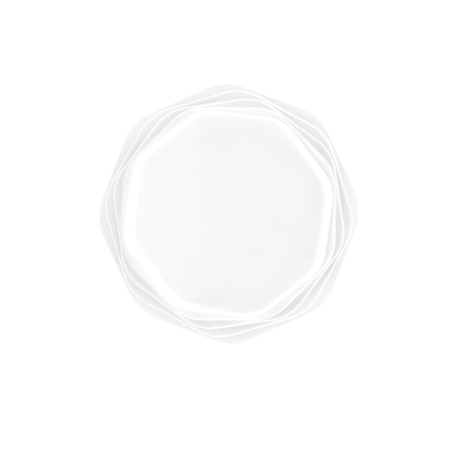 PLAFONIERA LED DAISY BIANCA 40W 3900LM CCT WI-FI CON TELECOMANDO 52X52X8,5CM