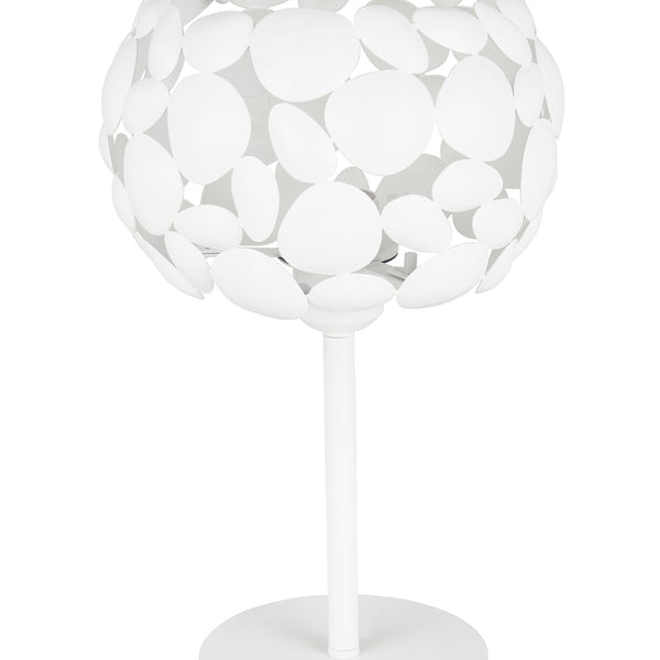 LUMETTO DIONISO BIANCO 1XE27 22X22X34,5CM