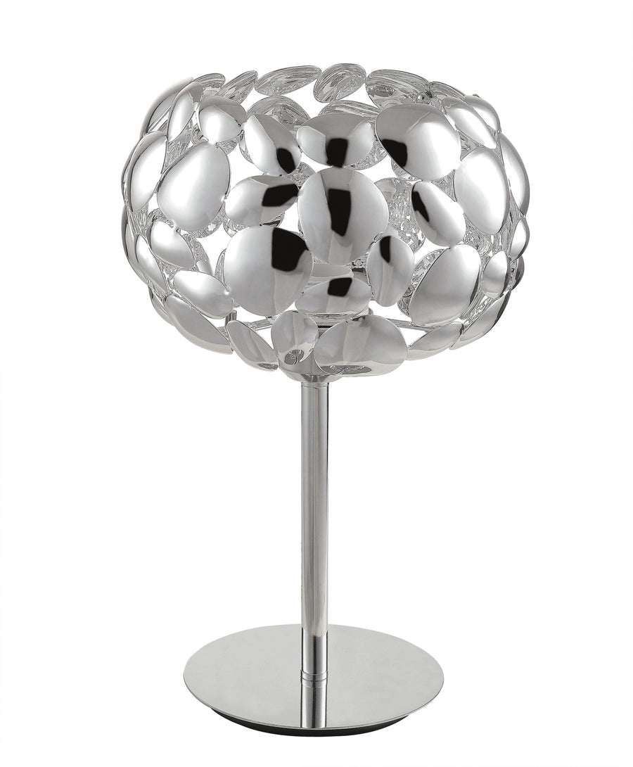 LUMETTO DIONISO CROMO 1XE27 22X22X34,5CM