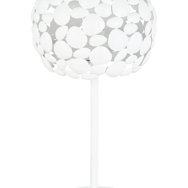 LUME DIONISO BIANCO 1XE27 30X30X51CM