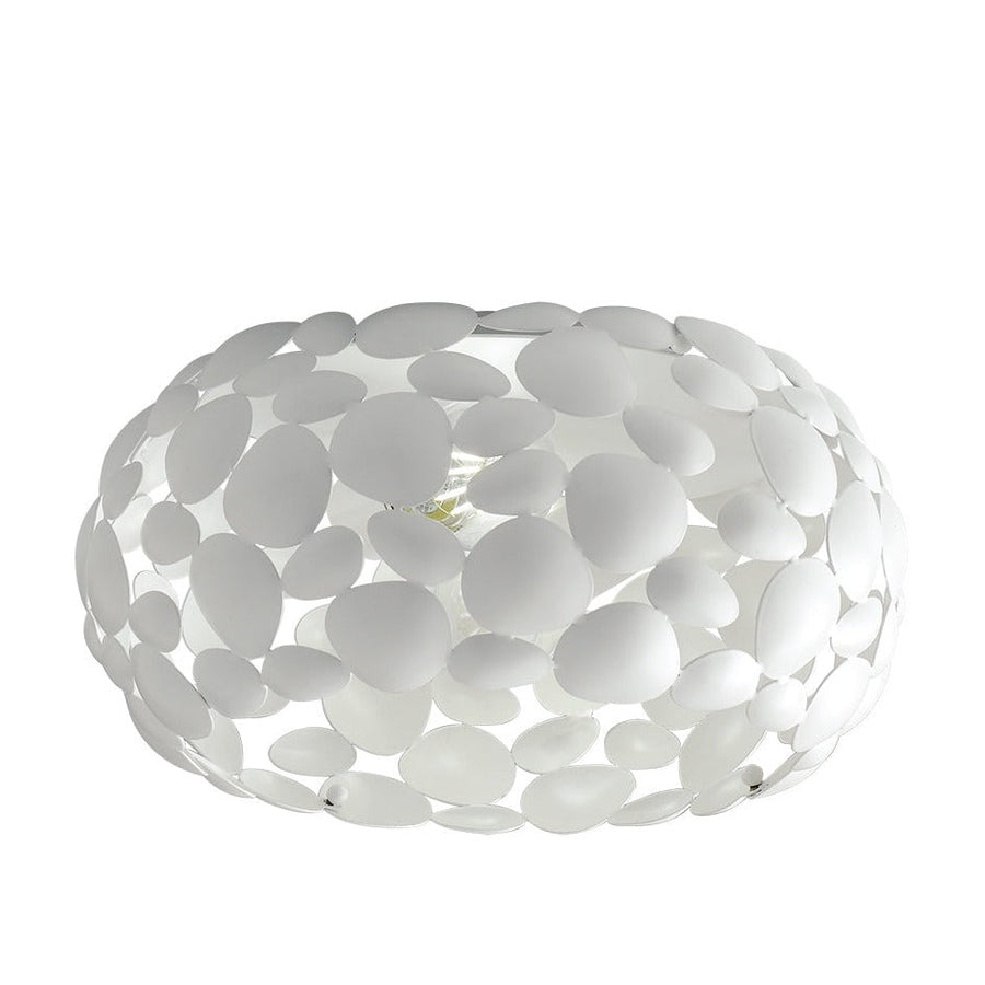 PLAFONIERA DIONISO BIANCA 2XE27 35X35X16CM