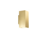 APPLIQUE DUDUK QUADRATA ORO 2XGU10 10X8X18CM
