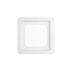 PLAFONIERA LED DYGITAL QUADRATA BIANCA 40W 4315LM CCT+RGB CON TELECOMANDO 48X48X6,8CM