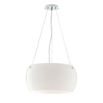 SOSPENSIONE EQUATORE BIANCO 3XE27 40XX40X120CM