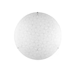 PLAFONIERA ESAGRAM BIANCA 3XE27 40X40X10,5CM