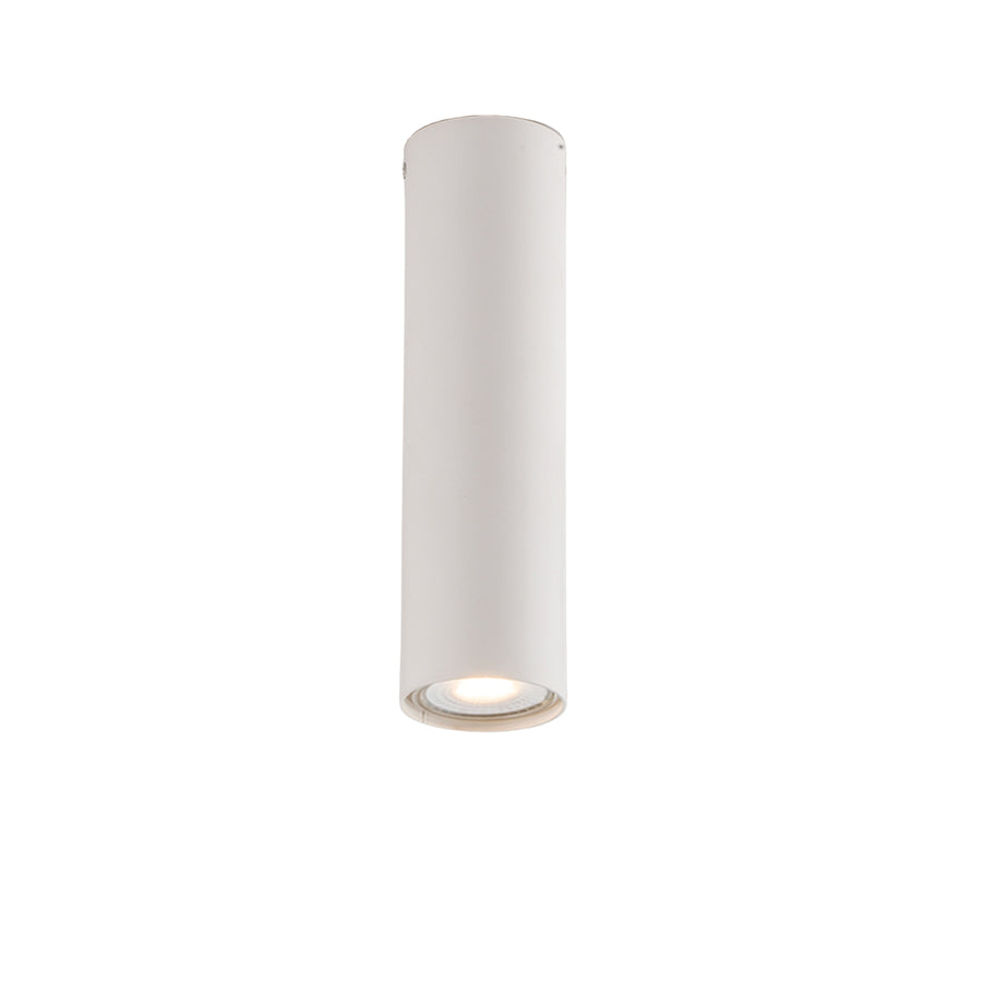 PLAFONIERA FLUKE TONDA BIANCA 1XGU10 5,5X5,5X20CM