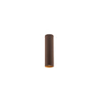 PLAFONIERA FLUKE TONDA CORTEN 1XGU10 5,5X5,5X20CM