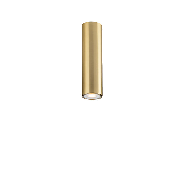 PLAFONIERA FLUKE TONDA ORO 1XGU10 5,5X5,5X20CM
