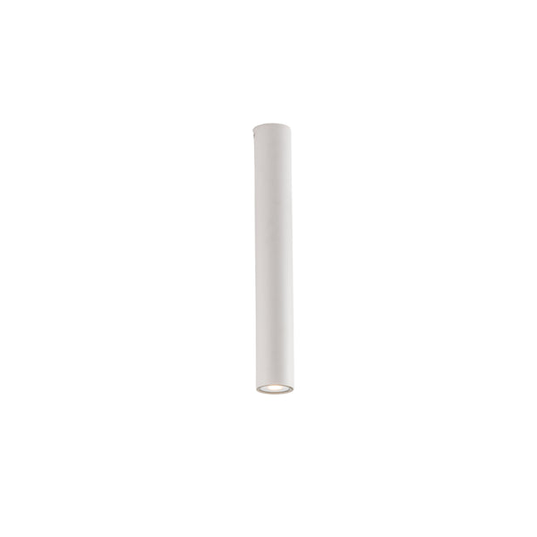 PLAFONIERA FLUKE TONDA BIANCA 1XGU10 5,5X5,5X40CM