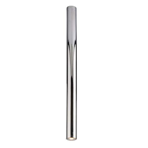 PLAFONIERA FLUKE TONDA CROMO 1XGU10 5,5X5,5X75CM