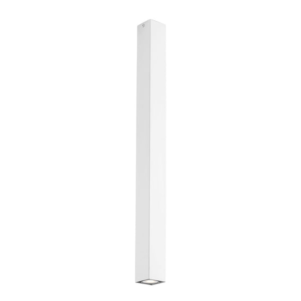 PLAFONIERA FLUKE QUADRATA BIANCA 1XGU10 6X6X75CM