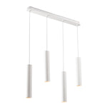 SOSPENSIONE FLUKE TONDA BIANCA 4XGU10 68X7X200CM
