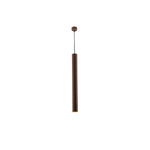 SOSPENSIONE FLUKE TONDA CORTEN 1XGU10 5,5X5,5X60CM
