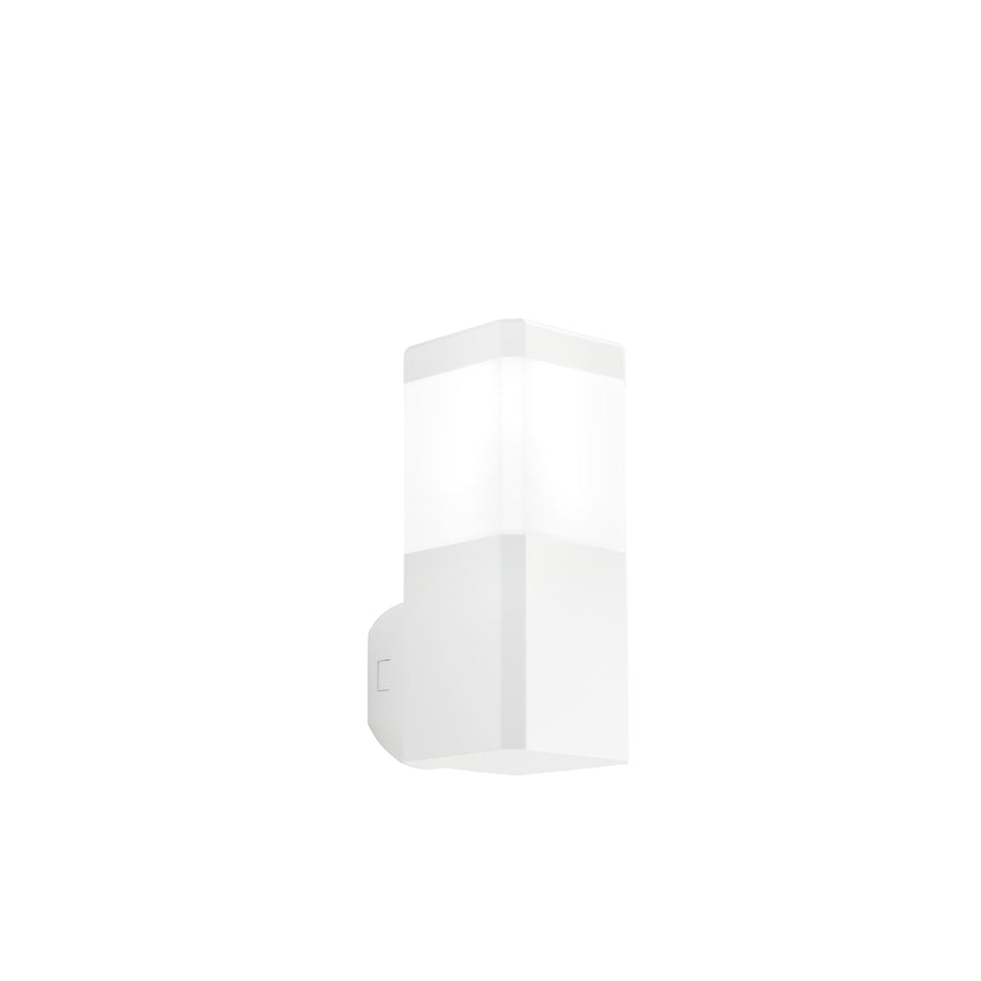 APPLIQUE FOCUS BIANCA SQUADRATA 1XGU10 IP65 10X13X24CM