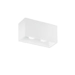PLAFONIERA FOSTER BIANCA 2XGU10 24X13CM