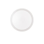 PLAFONIERA LED FROZEN BIANCA 37,5W 6000LM CCT 58X58CM