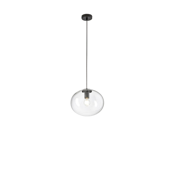 SOSPENSIONE GALAXY NERA 1XE27 30X152CM