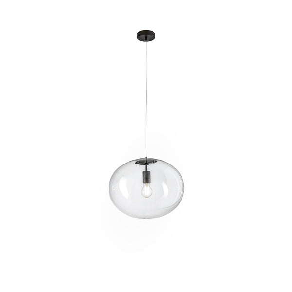 SOSPENSIONE GALAXY NERA 1XE27 40X155CM