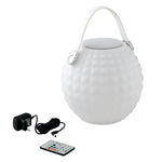 LAMPADA LED PORTATILE GECO BIANCA 3W 180LM RGB DIMM. IP44 SPEAKER BLUETOOTH, TELECOMANDO INCLUSO 25,