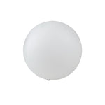 LAMPADA LED RICARICABILE GECO SFERA BIANCO 4W 240LM RGBW DIMM. IP65 TELECOMANDO IR INCLUSO 30X30X30C
