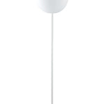 PIANTANA DA GIARDINO GECO SFERA BIANCA 1XE27 IP65 30X150CM CAVO 250CM