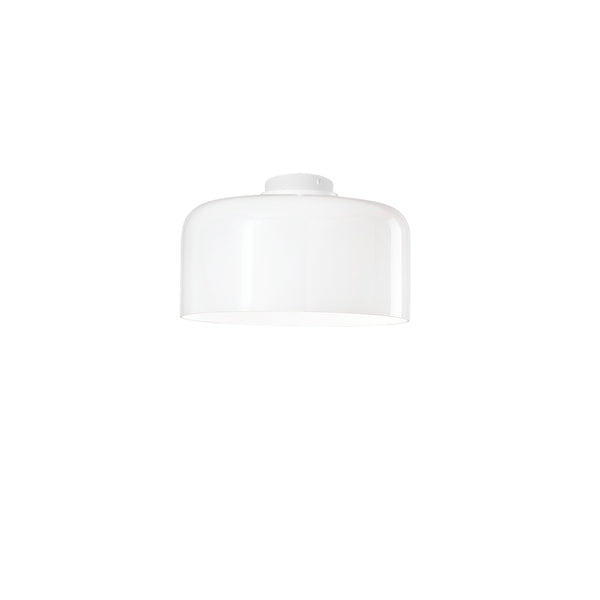 PLAFONIERA GIBUS BIANCA 1XE27 30X30X23CM