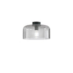 PLAFONIERA GIBUS FUME' 1XE27 30X30X23CM