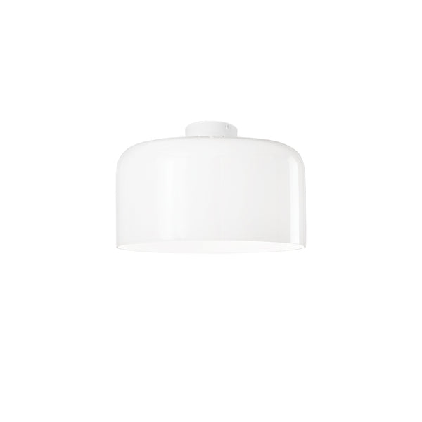 PLAFONIERA GIBUS BIANCA 1XE27 35X35X23CM
