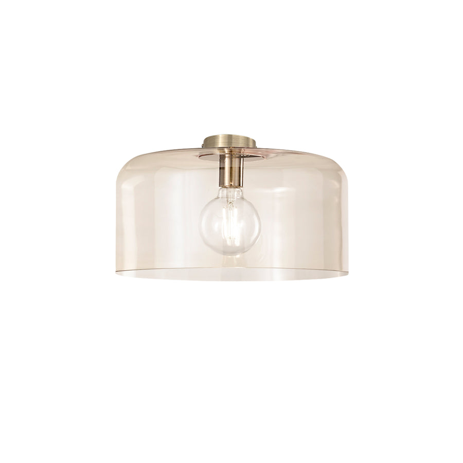 PLAFONIERA GIBUS AMBRA 1XE27 40X40X23CM