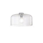 PLAFONIERA GIBUS TRASPARENTE 1XE27 40X40X23CM