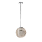 SOSPENSIONE GREENWICH SFERA CROMO/FUME' 1XE27 25X166CM