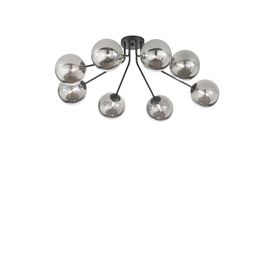 PLAFONIERA HONEY NERA 8XG9 28X88,4X80,8CM